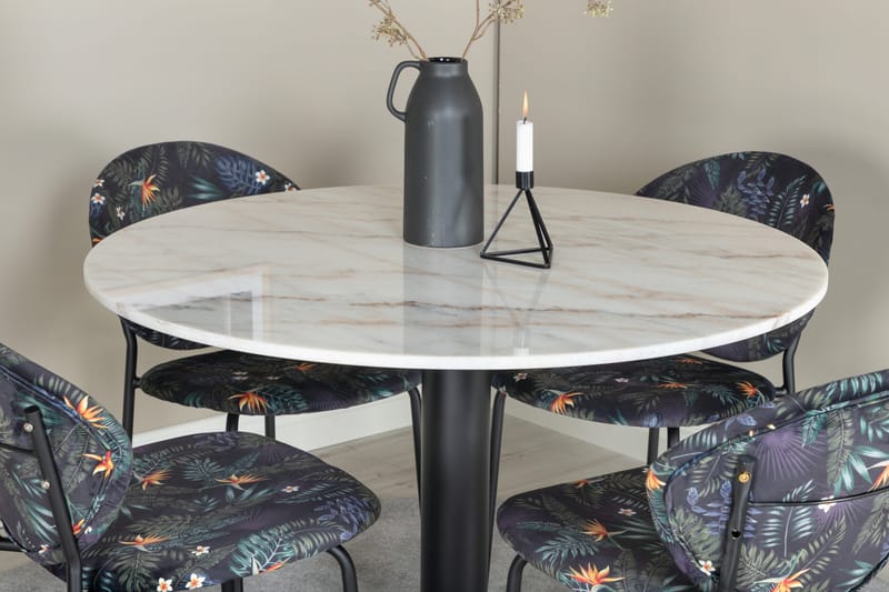 Admira Matgrupp 106 cm + 4 st Moncoll Matstolar - Möbler - Matplats - Matgrupp & matbord med stolar