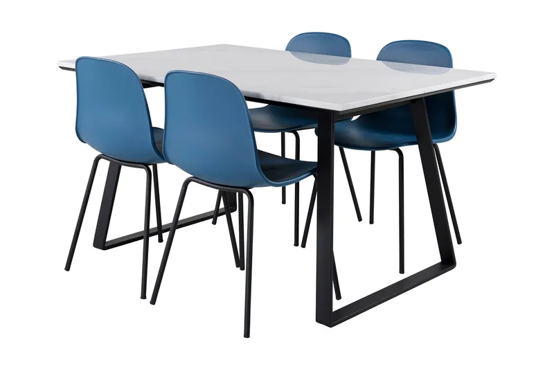 Admira Matgrupp 140 cm + 4 st Kullersbro Matstolar - Möbler - Matplats - Matgrupp & matbord med stolar