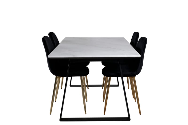 Admira Matgrupp 140 cm + 4 Pontus Matstolar - Möbler - Matplats - Matgrupp & matbord med stolar