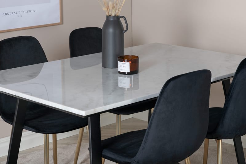 Admira Matgrupp 140 cm + 4 Pontus Matstolar - Möbler - Matplats - Matgrupp & matbord med stolar