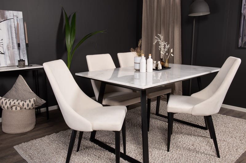 Admira Matgrupp med 4 Ludde Matstol - Möbler - Matplats - Matgrupp & matbord med stolar