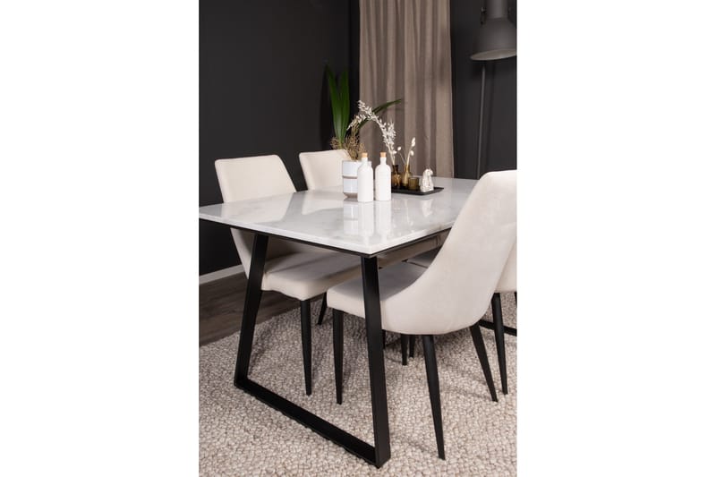 Admira Matgrupp med 4 Ludde Matstol - Möbler - Matplats - Matgrupp & matbord med stolar