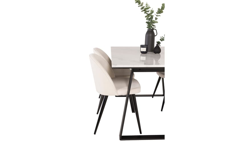 Admira Matgrupp med 4 Valera Matstol Manchester - Möbler - Matplats - Matgrupp & matbord med stolar