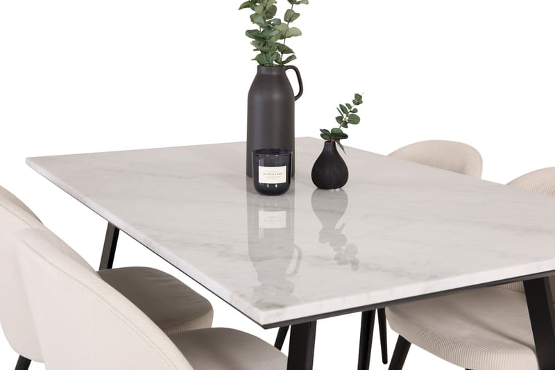 Admira Matgrupp med 4 Valera Matstol Manchester - Möbler - Matplats - Matgrupp & matbord med stolar