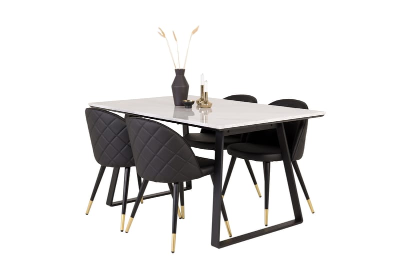 Admira Matgrupp med 4 Valera Matstol - Möbler - Matplats - Matgrupp & matbord med stolar