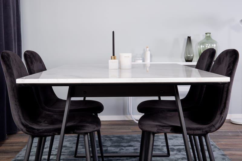 Admira Matgrupp med 4 Pontus Köksstol - Möbler - Matplats - Matgrupp & matbord med stolar