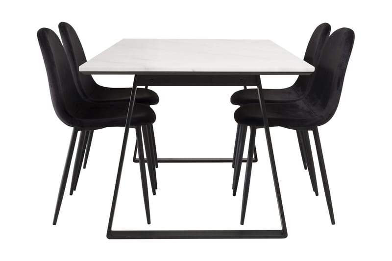 Admira Matgrupp med 4 Pontus Köksstol - Möbler - Matplats - Matgrupp & matbord med stolar