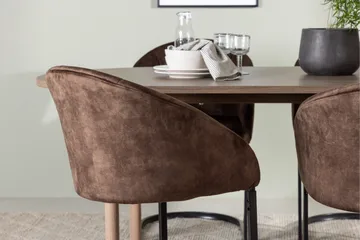 Andy Matgrupp 180 cm Oval med 4 Evening stolar - Möbler - Matplats - Matgrupp & matbord med stolar
