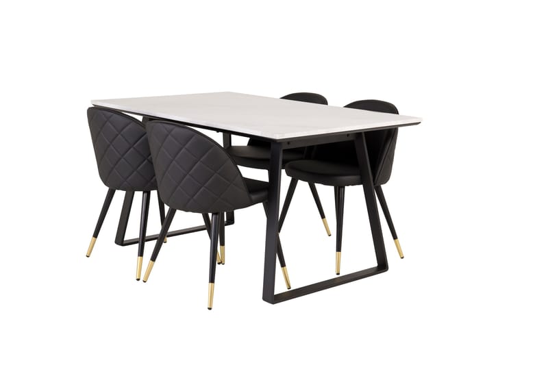 ATEN Matgrupp med 4 CARRERA Matstol - Möbler - Matplats - Matgrupp & matbord med stolar