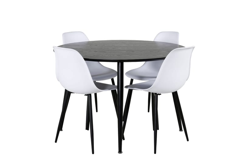 Balisa Matgrupp 115 cm Rund + 4 Ypas Matstolar - Möbler - Matplats - Matgrupp & matbord med stolar