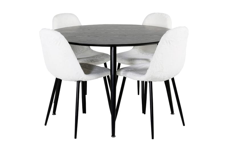 Balisa Matgrupp 115 cm Rund + 4 Ypas Matstolar