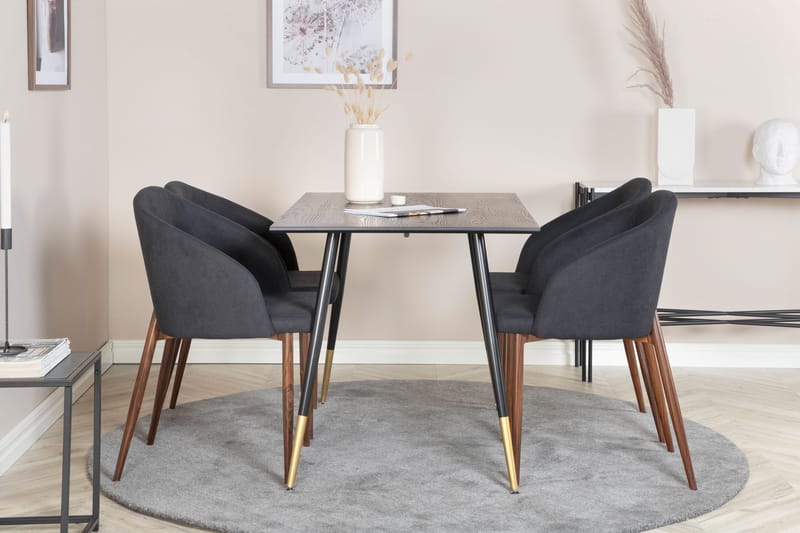 Balisa Matgrupp 120 cm + 4 st Kullersbro Matstolar - Möbler - Matplats - Matgrupp & matbord med stolar