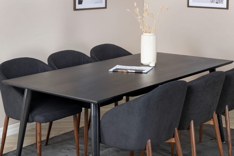 Balisa Matgrupp 180 cm + 6 st Kullersbro Matstolar - Möbler - Matplats - Matgrupp & matbord med stolar