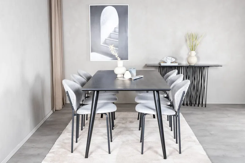 Balisa Matgrupp 180 cm + 6 st Moncoll Matstolar - Möbler - Matplats - Matgrupp & matbord med stolar