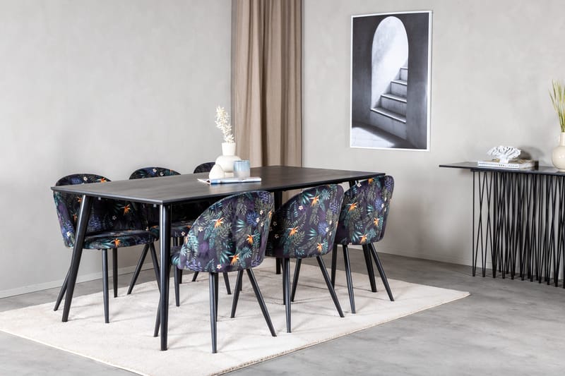 Balisa Matgrupp 180 cm + 6 st Sedavi Matstolar - Möbler - Matplats - Matgrupp & matbord med stolar