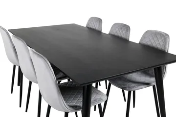 Balisa Matgrupp 180 cm + 6 st Ypas Matstolar - Möbler - Matplats - Matgrupp & matbord med stolar