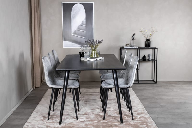 Balisa Matgrupp 180 cm + 6 st Ypas Matstolar - Möbler - Matplats - Matgrupp & matbord med stolar