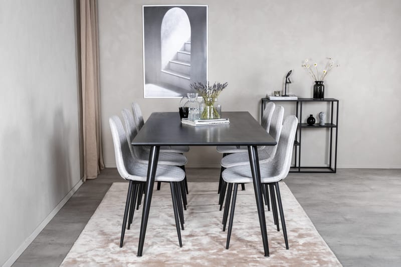 Balisa Matgrupp 180 cm + 6 st Ypas Matstolar - Möbler - Matplats - Matgrupp & matbord med stolar