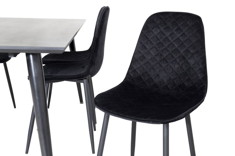 Balisa Matgrupp 180 cm inkl 6 Ypas Stolar - Svart - Möbler - Matplats - Matgrupp & matbord med stolar