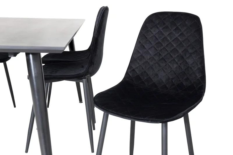 Balisa Matgrupp 180 cm inkl 6 Ypas Stolar - Svart - Möbler - Matplats - Matgrupp & matbord med stolar