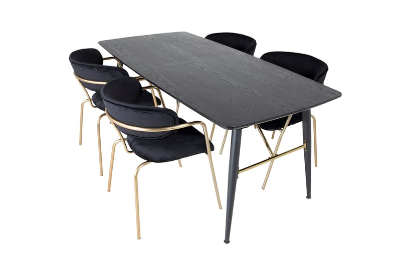 BARCIAS Matgrupp 180 cm + 4 st BOLEA Matstolar - Möbler - Matplats - Matgrupp & matbord med stolar