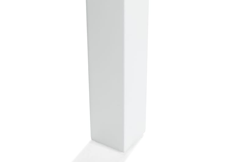 BARROW Matbord 180 Vit + 6 SALA Stol Vit PU - Möbler - Matplats - Matgrupp & matbord med stolar