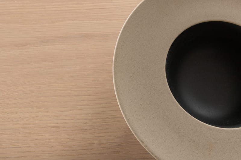 Biana Matgrupp 200 cm Oval inkl 4 Berita Stolar - Beige/Svart - Möbler - Matplats - Matgrupp & matbord med stolar