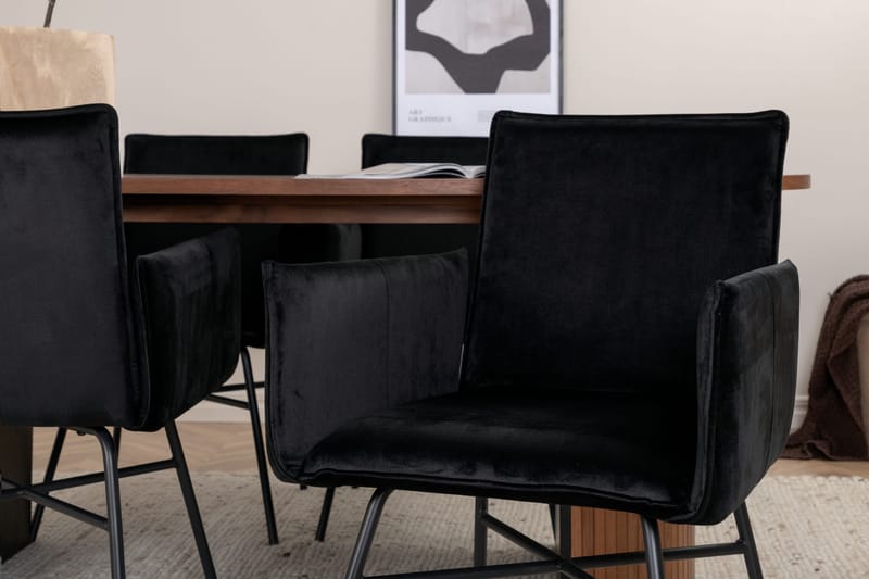 Bianca ovalt matbord med 4st Pippi matstol - Möbler - Matplats - Matgrupp & matbord med stolar