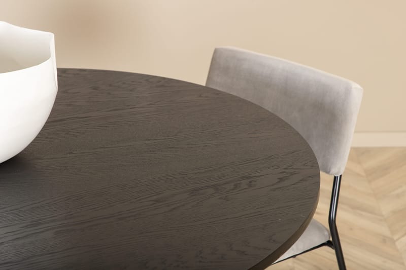 Bianca runt matbord med 4st Kenth matstol - Möbler - Matplats - Matgrupp & matbord med stolar