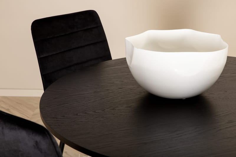 Bianca runt matbord med 4st Windu Lyx matstol - Möbler - Matplats - Matgrupp & matbord med stolar