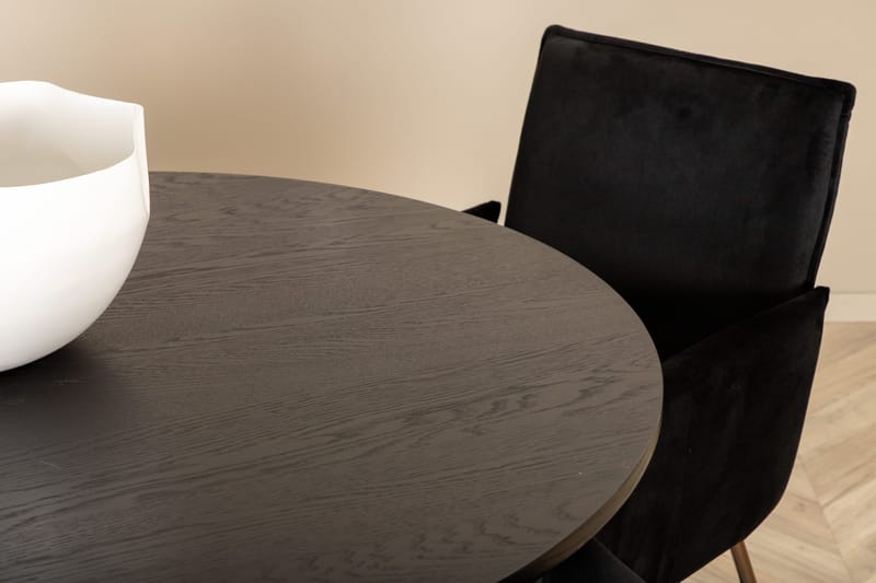 Bianca runt matbord med 4st Pippi matstol - Möbler - Matplats - Matgrupp & matbord med stolar