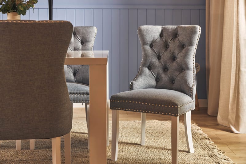 Cibus Matgrupp 180 cm inkl 6 Bergviken Stolar - Vit - Möbler - Matplats - Matgrupp & matbord med stolar