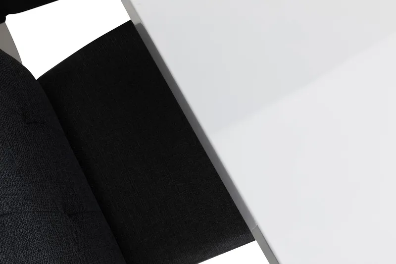 Cibus Matgrupp 180 cm med 6 Viktor Stol - Vit/Mörkgrå - Möbler - Matplats - Matgrupp & matbord med stolar