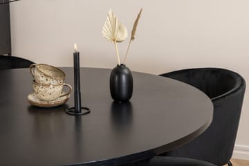 Copenhagen Matgrupp 140 cm Rund med 4 Berit stolar - Möbler - Matplats - Matgrupp & matbord med stolar