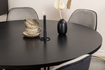 Copenhagen Matgrupp 140 cm Rund med 6 Emma stolar - Möbler - Matplats - Matgrupp & matbord med stolar