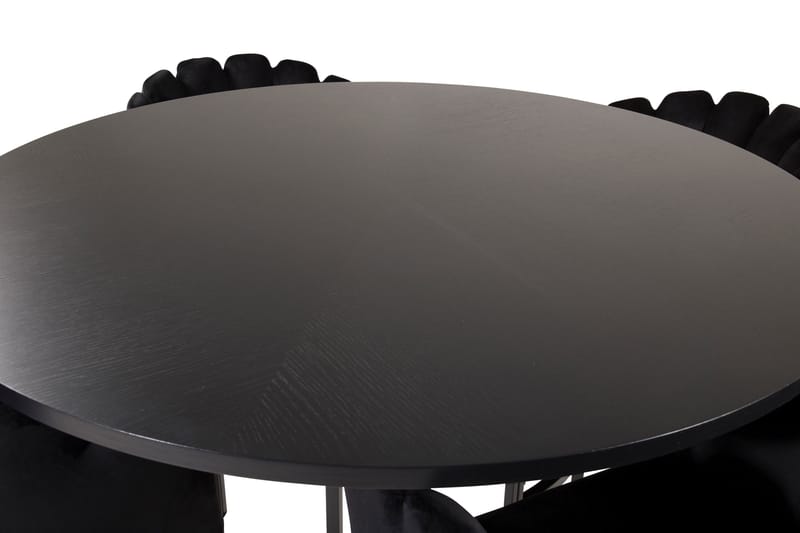 Copenhagen Matgrupp med 4 Limhamn Matstolar Svart - Furniture Fashion - Möbler - Matplats - Matgrupp & matbord med stolar
