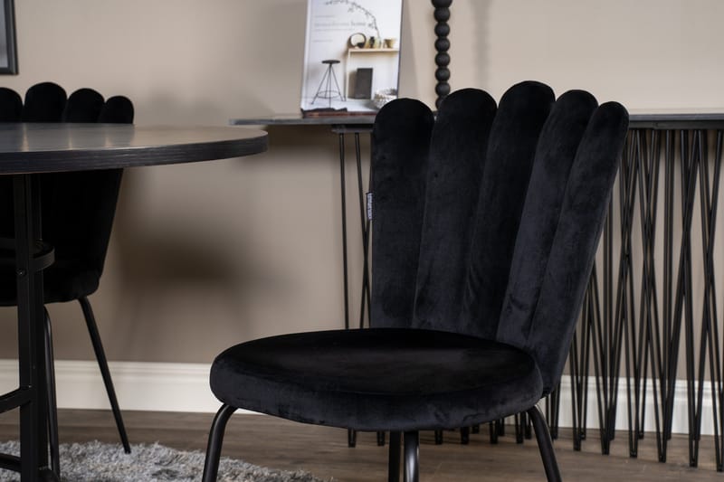 Copenhagen Matgrupp med 4 Limhamn Matstolar Svart - Furniture Fashion - Möbler - Matplats - Matgrupp & matbord med stolar