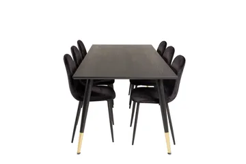 Daicy Matgrupp 180 cm + 6 st Pontus Matstolar - Möbler - Matplats - Matgrupp & matbord med stolar
