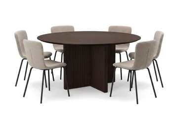 150 cm - Mörkbrun