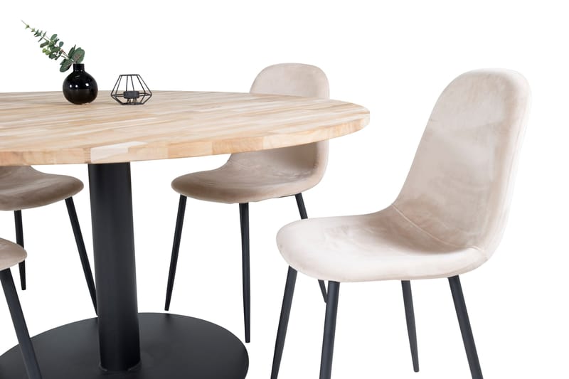 Ezra Matgrupp 198 cm med 4 Pontus Stolar - Möbler - Matplats - Matgrupp & matbord med stolar