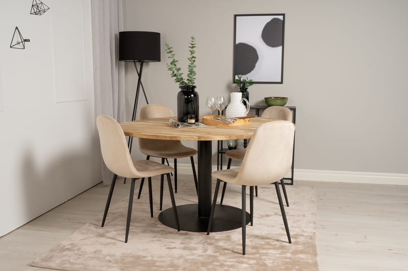 Ezra Matgrupp 198 cm med 4 Pontus Stolar - Möbler - Matplats - Matgrupp & matbord med stolar