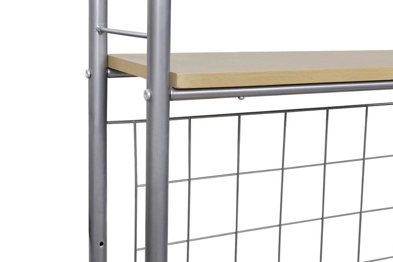 Fällbart frukost bar set med 2 stolar - Brun - Möbler - Matplats - Matgrupp & matbord med stolar