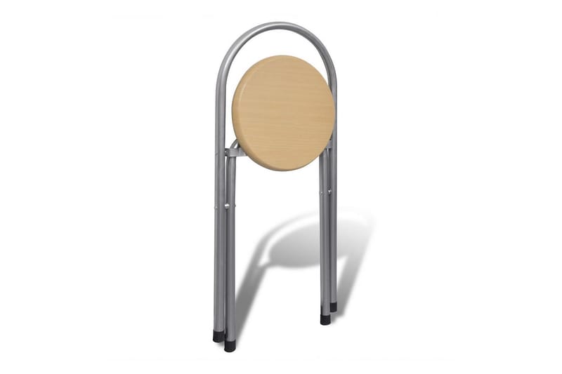 Fällbart frukost bar set med 2 stolar - Brun - Möbler - Matplats - Matgrupp & matbord med stolar