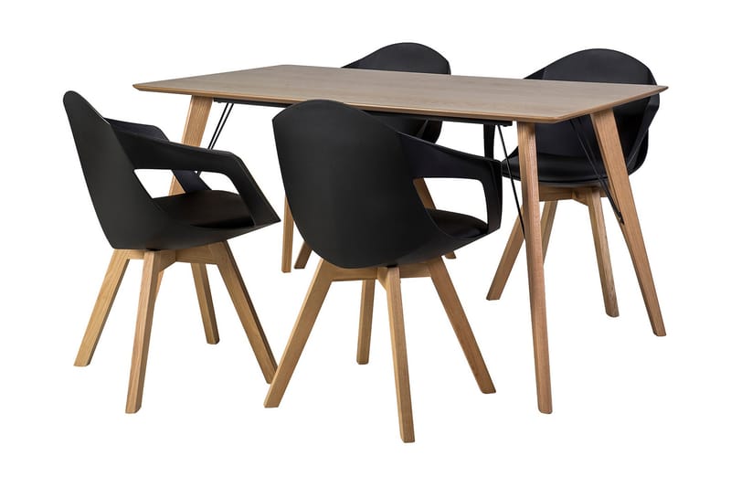 HELENA Matgrupp med 4 Stuart Stolar - Matgrupp & matbord med stolar