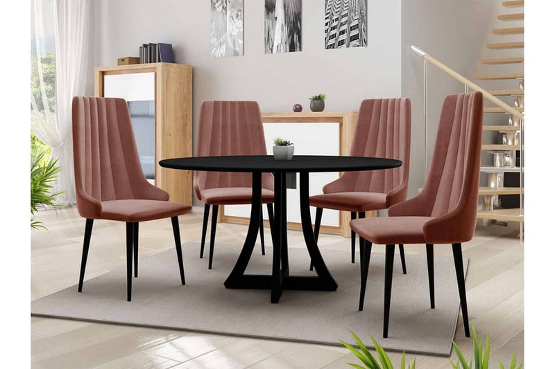 Hollan Matgrupp Rosa - Möbler - Matplats - Matgrupp & matbord med stolar