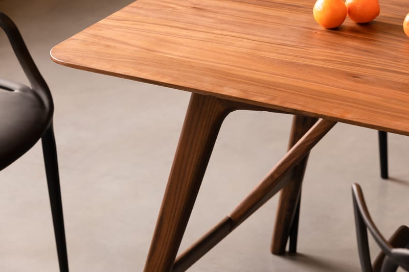 HULSIG Matbord 140  + 4 DEEMS Karmstol - Matgrupp & matbord med stolar