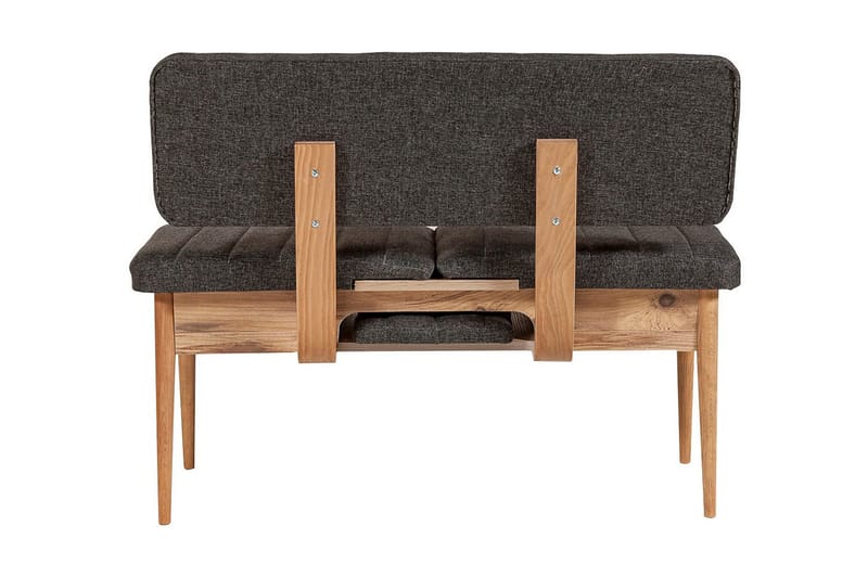 Idehult Matgrupp 4 delar 75 cm - Trä/natur/Antracit - Möbler - Matplats - Matgrupp & matbord med stolar