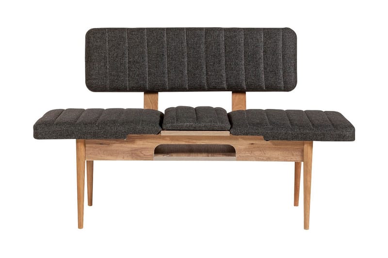 Idehult Matgrupp 4 delar 75 cm - Trä/natur/Antracit - Möbler - Matplats - Matgrupp & matbord med stolar