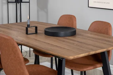 Inca Matgrupp 160 cm Rektangulär med 4 Polar stolar - Möbler - Matplats - Matgrupp & matbord med stolar