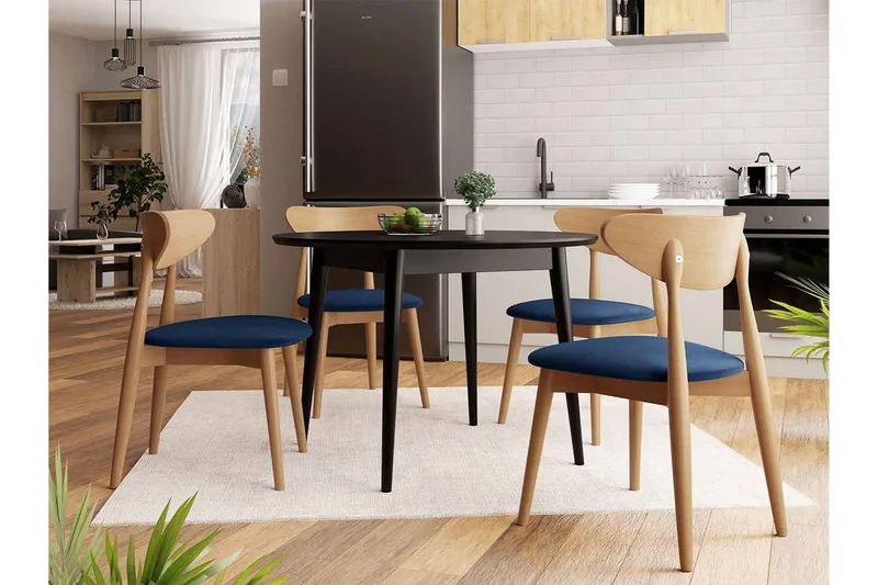Ingram Matgrupp Blå - Möbler - Matplats - Matgrupp & matbord med stolar